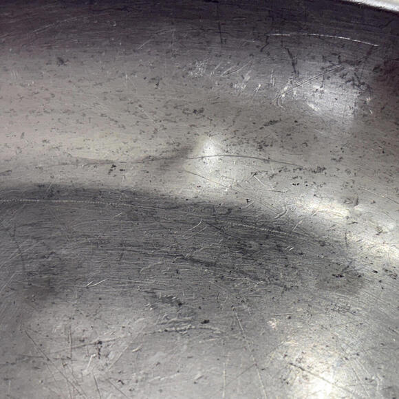 Vintage U.S.N. Aluminum Serving Platter, Enlisted Serving Platter WWII US Navy - Picture 6 of 10